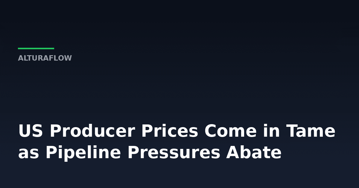 What Producer Price Data Tells Us About the Fed's Next Move -- AlturaFlow