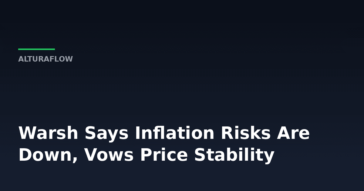 What Fed Chair Warsh's 'No Forward Guidance' Strategy Means for Rate Policy -- AlturaFlow